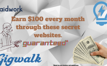 How to earn money by using these 2 secret websites. Part 1